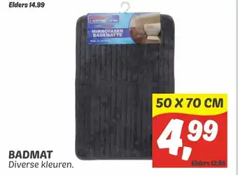 Dekamarkt Badmat 50x70 cm aanbieding