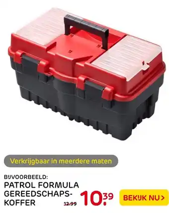 Praxis Patrol Formula gereedschapskoffer aanbieding