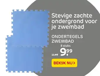 Praxis Ondertegels zwembad 50*50cm 8st aanbieding