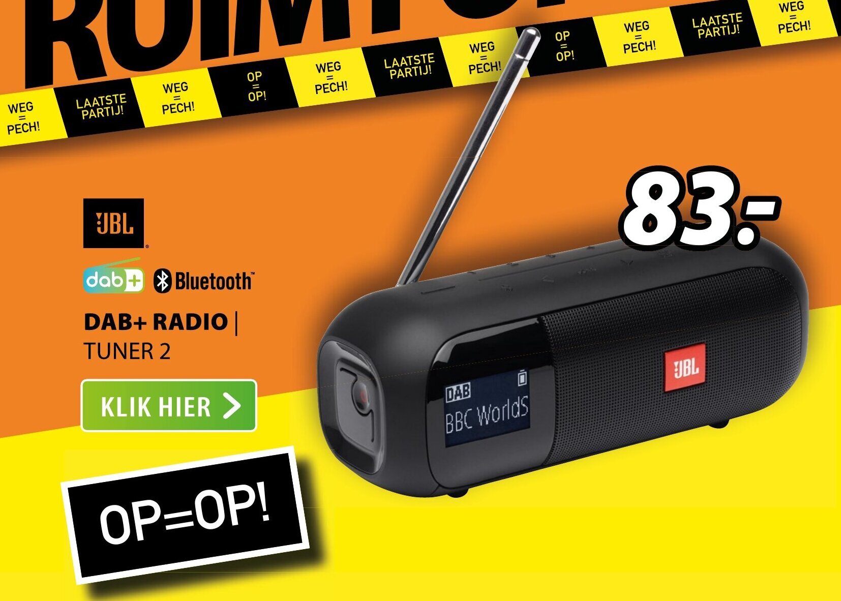 JBL Dab+Radio Tuner 2 aanbieding bij Expert