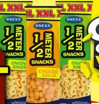 Vomar Voordeelmarkt Snexx Onion Rings of Cheese Balls aanbieding