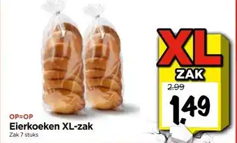 Vomar Voordeelmarkt Eierkoeken XL-zak aanbieding