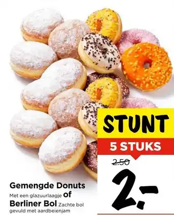 Vomar Voordeelmarkt Gemengde Donut aanbieding