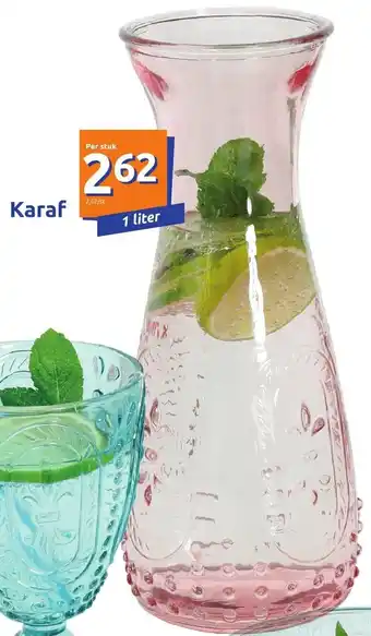 Action Karaf 1 liter aanbieding