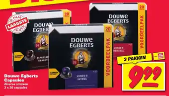 Nettorama Douwe Egberts Capsules 3 x 20 capsules aanbieding