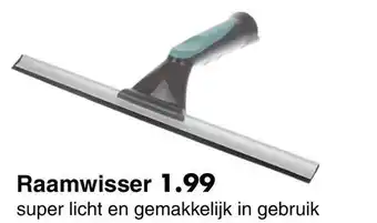 Wibra Raamwisser aanbieding