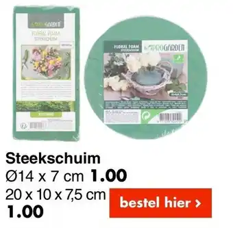 Wibra Steekschuim aanbieding