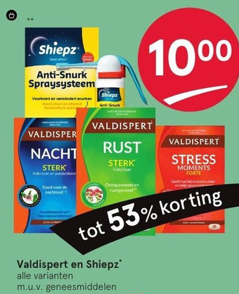 Etos Valdispert en Shiepz* aanbieding