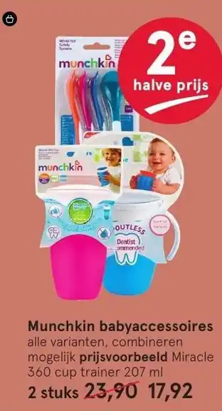 Etos Munchkin babyaccessoires aanbieding