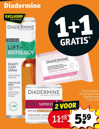 Kruidvat Diadermine aanbieding