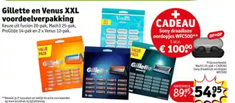 Kruidvat Gillette en Venus XXL voordeelverpakking aanbieding