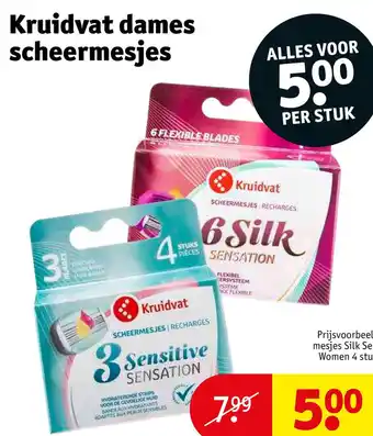 Kruidvat Kruidvat dames scheermesjes aanbieding