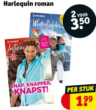 Kruidvat Harlequin roman aanbieding