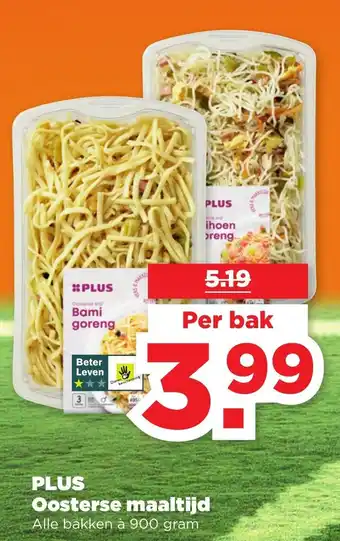 PLUS PLUS Oosterse maaltijden 900g aanbieding