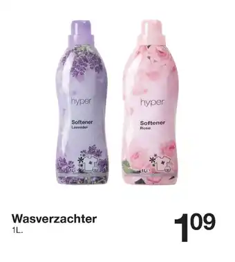 Zeeman Wasverzachter 1L aanbieding