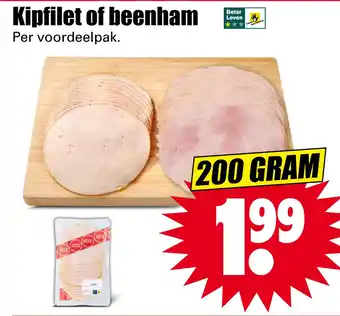 Dirk Kipfilet of beenham aanbieding