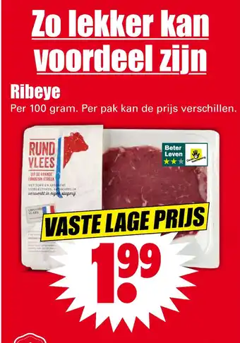 Dirk Ribeye aanbieding