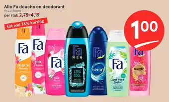 Etos Alle Fa douche en deodorant aanbieding