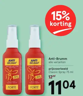 Etos Anti-Brumm aanbieding