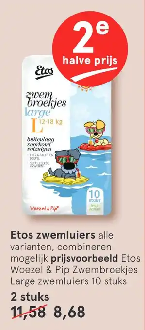 Etos Etos zwemluiers aanbieding