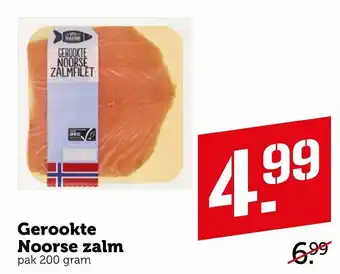 Coop Gerookte Zalm 200g aanbieding