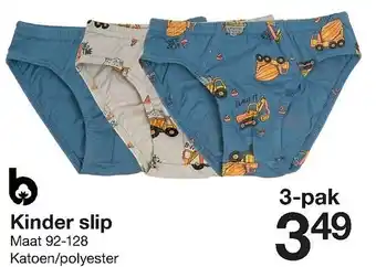 Zeeman Kinder slip Maat 92-128 aanbieding