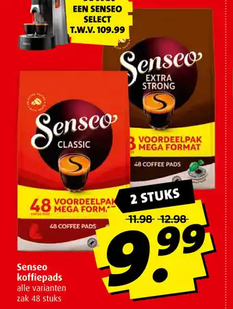 Boni Senseo koffiepads zak 48 stuks aanbieding