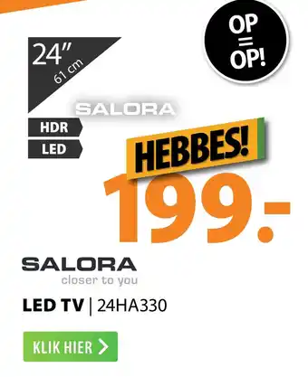 Expert Salora LED TV aanbieding