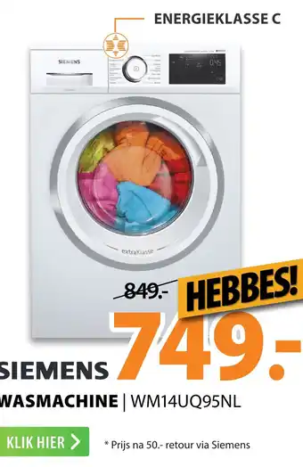 Expert Siemens Wasmachine aanbieding