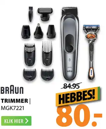 Expert Braun Trimmer aanbieding