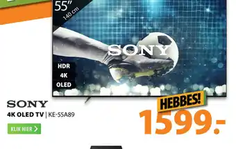 Expert SONY 4K OLED TV aanbieding