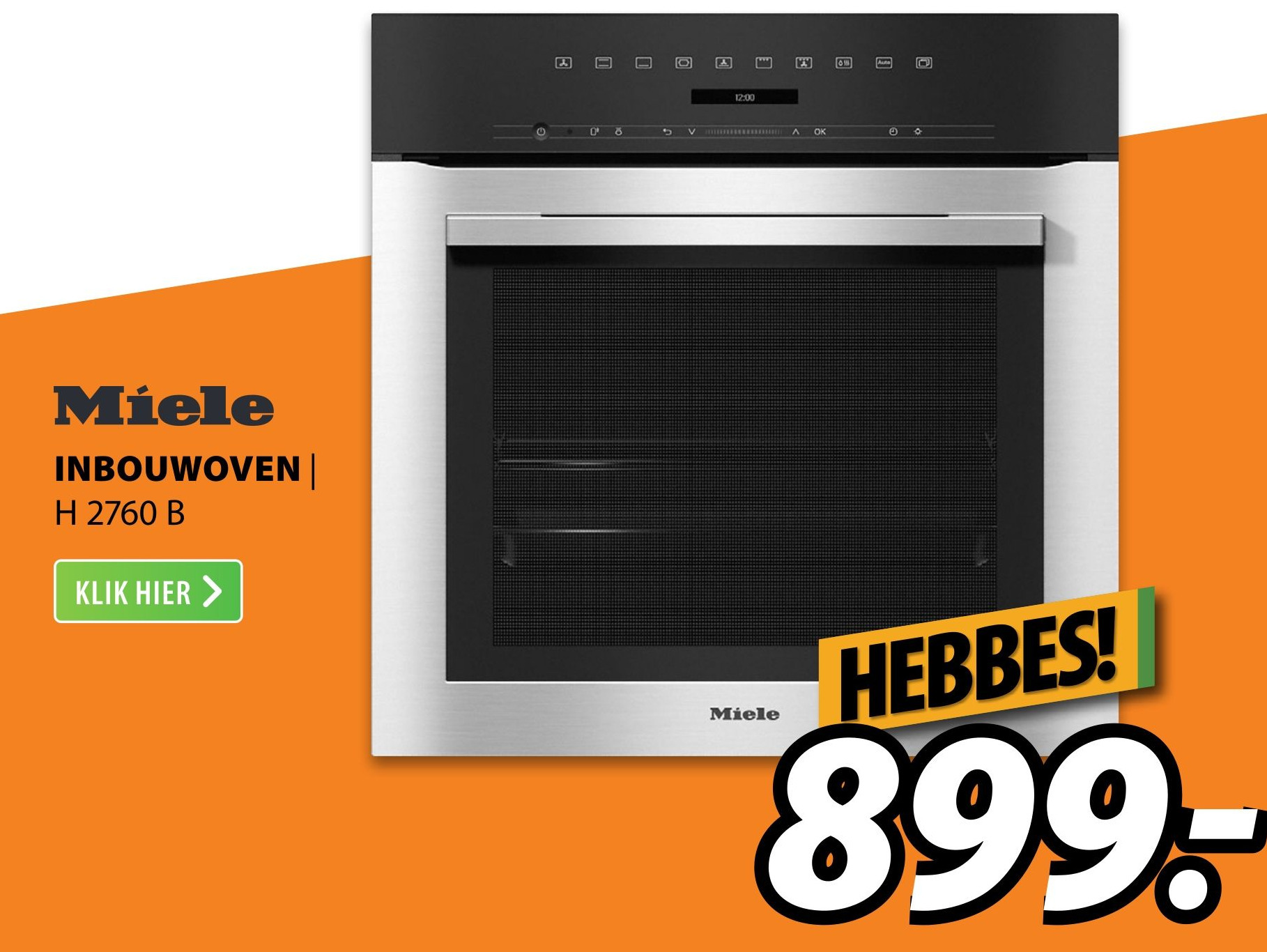 Miele Inbouwoven Aanbieding Bij Expert