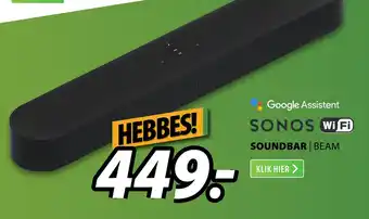 Expert Sonos Soundbar aanbieding