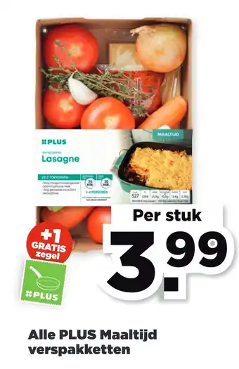 PLUS Alle PLUS Maaltijd verspakketten aanbieding