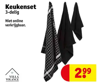 Kruidvat Keukenset 3-delig aanbieding