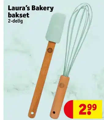 Kruidvat Laura's Bakery bakset 2-delig aanbieding