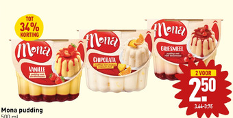 ALDI Mona pudding aanbieding