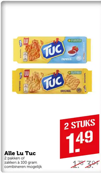 Coop Alle Lu Tuc aanbieding