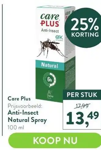 Holland & Barrett Care Plus aanbieding