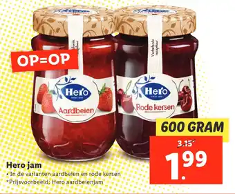 Lidl Hero jam aanbieding