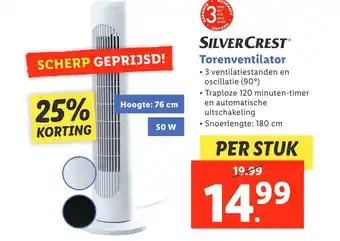 Lidl Torenventilator aanbieding