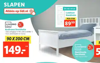 Lidl Bedframe Stockholm aanbieding