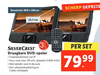 Lidl Draagbare DVD-speler aanbieding