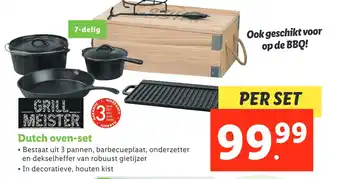 Lidl Dutch oven-set aanbieding