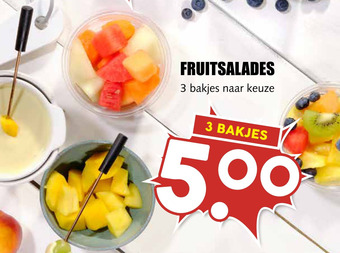 MCD Supermarkt FRUITSALADES aanbieding