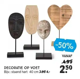 Xenos Decoratie op voet 40 cm aanbieding