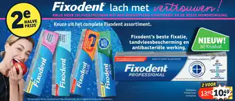 Kruidvat Fixodent 40gram aanbieding