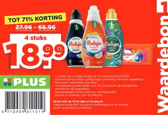 PLUS Robijn aanbieding