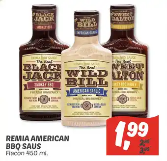 Dekamarkt REMIA AMERICAN BBQ SAUS aanbieding