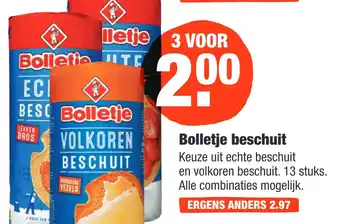 ALDI Bolletje beschuit aanbieding